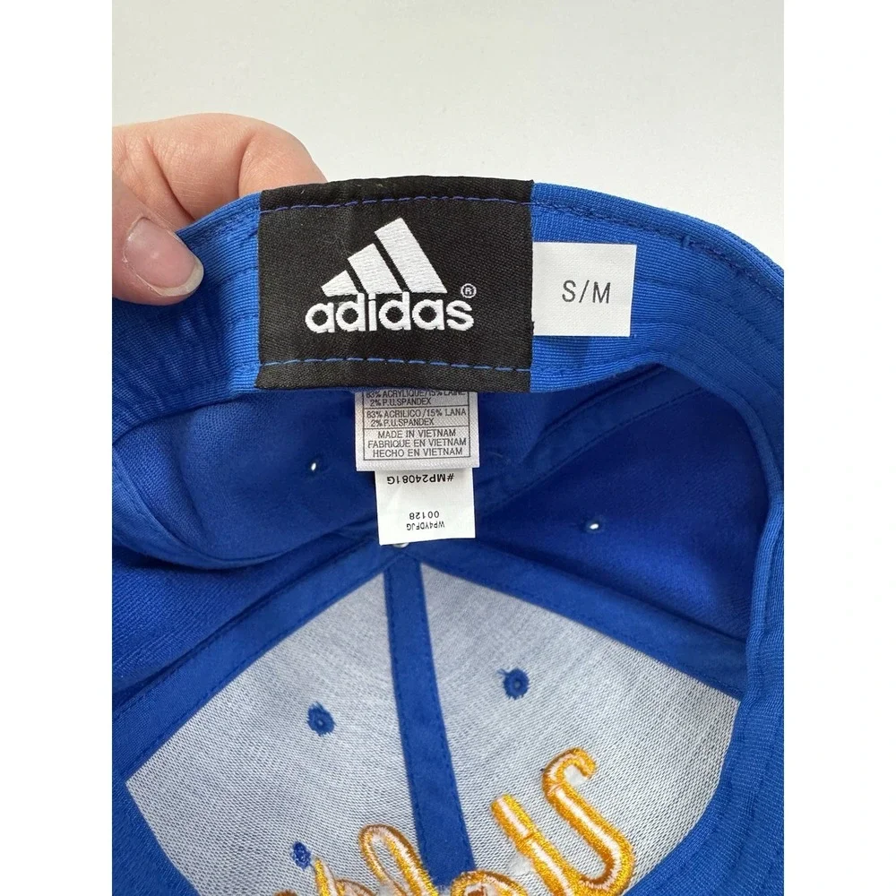 UCLA Bruins Adidas Blue Embroidered Fit Hat Cap - Size S/M Superflex - NCAA